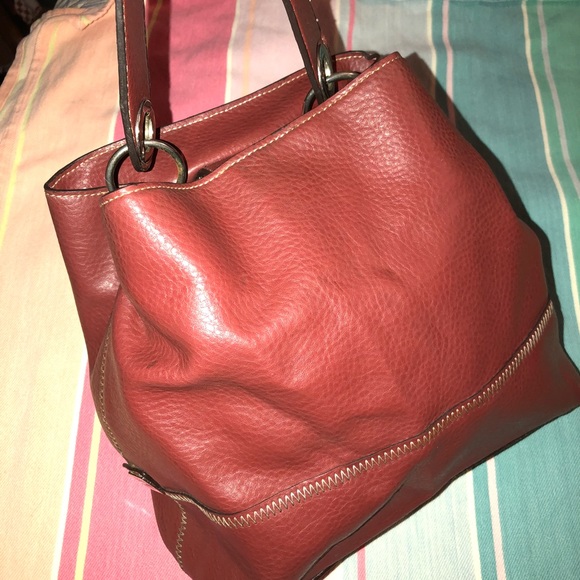 VTG TOMMY HILFIGER BUCKET BAG PURSE *USED - Picture 6 of 8